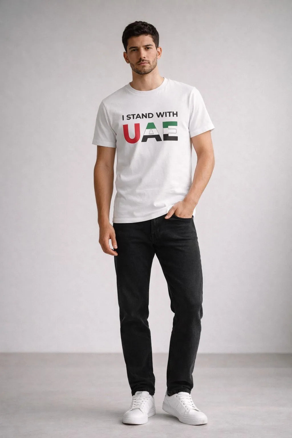 I Stand With UAE - Founders  Edition T-Shirt